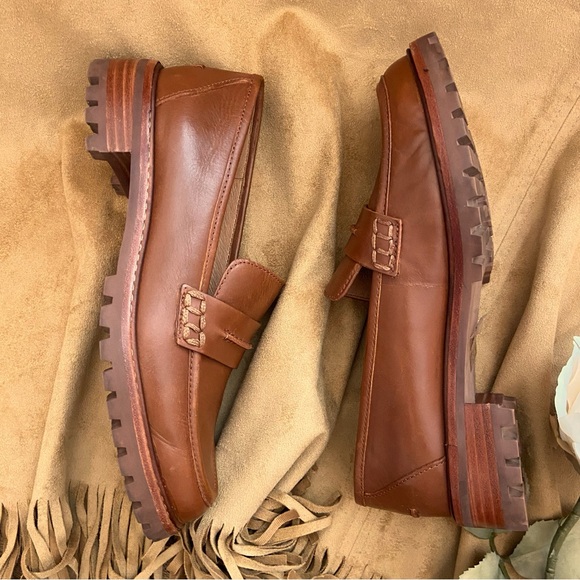 MADEWELL Corrine Classic Leather Loafers Lugsole - Picture 6 of 13